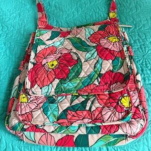 Vera Bradley Floral Quilted crossbody bag